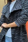 Darling Knit Trench Graphite